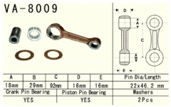 Шатун KAWASAKI KX 80 98-17, KX 85 98-17, KX100 98-19 (VESRAH VA-8009)