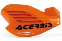 Универсальные Cross-Enduro защитные щитки для рук Acerbis X-Force оранжевого цвета