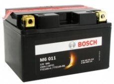 Аккумуляторная батарея для мотоцикла BOSCH TTZ10S-BS (M6011, YTZ10S-BS, 508 901 015)