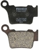 Ferodo FDB2165P - комплект задних тормозных колодок BMW G450X/SMR 08-11, KTM EXC/SX125 04-16 EXC/SX250 03-17 EXC300 04-, EXC350 10-, EXC450 03-, EXC500 09-, XC525 03-07, EXC530 08-11