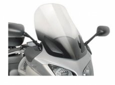 Kappa KD303ST - ветровое стекло для мотоцикла Honda CBF 600 S 2004-2012, CBF 1000 / ABS 2006-2009, прозрачное, 54 X 39,5 см, выше оригинального на 12,5 см