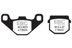 Колодки тормозные дисковые EBC FA083R