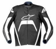 Мотокуртка Alpinestars TECH 1-R Black-White 52