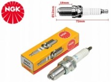 NGK 3437 /  NGK DR9EA - свечка зажигания для мотоцикла Кавасаки,КТМ, Мото Гуцци