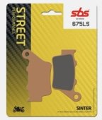 SBS 675LS - комплект синтетических задних тормозных колодок APRILIA, BMW, GASGAS, HONDA, HUSABERG, HUSQVARNA, KTM, YAMAHA (FDB2005, MCB672)