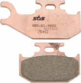 Колодки тормозные дисковые SBS 754SI (FDB 2148, MCB724)