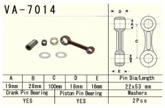 VESRAH VA-7014 - шатун SUZUKI RM 125 (RM125) 1997-1998