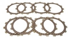 4RIDE TCS2255 - комплект дисков сцепления YAMAHA FZ6 2004-2010, R6 1999-2007, XJ 600 1983-2003, XJ 650 / TURBO 1980-1985, FZ / XJ 750 1981-1986, XTZ 750 1989-1997, TDM 850 1991-1996, XJ 900 1985-2003 (MCC419-8)