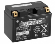 Аккумулятор мотоциклетный Yuasa YTZ14S, 12 А·ч, 230А Аккумулятор Yuasa YTZ14S