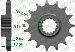 Afam 52900-15 - звезда ведущая (передняя) DUCATI MULTISTRADA 1200 2010-2016, MULTISTRADA 1260, 530 цепь, 15 зубов