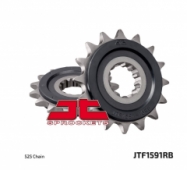 Звезда передняя Yamaha под 525 цепь, JTF1591 16 зубов OEM (с резиновым демпфером)