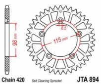 Звезда задняя JT Sprockets JTA894.50