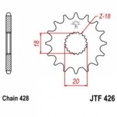 Звезда передняя JT Sprockets JTF426.16