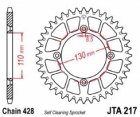 Звезда задняя JT Sprockets JTA217.50