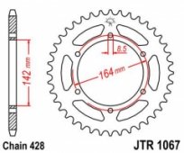 Звезда задняя JT Sprockets JTR1067.52