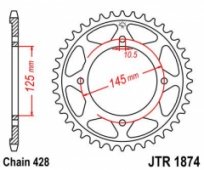 Звезда задняя JT Sprockets JTR1874.56