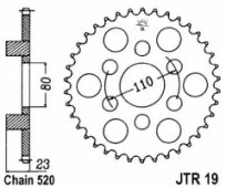 Звезда задняя JT Sprockets JTR19.37