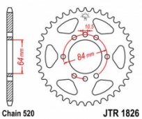 Звезда задняя JT Sprockets JTR1826.39