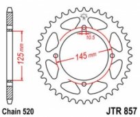 Звезда задняя JT Sprockets JTR857.41