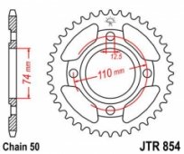 Звезда задняя JT Sprockets JTR854.39