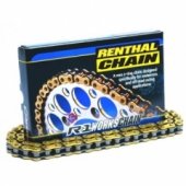 Цепь приводная бессальниковая Renthal R1 - MX Works Chain 520-118