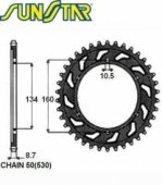 Звезда задняя SunStar SUNR1-5635-42