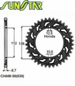 Звезда задняя SunStar SUNR1-5485-44