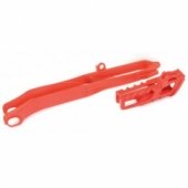 Ловушка+слайдер цепи Polisport Kit Chain Guide+Chain Slider Red CRF450R 13-16 CRF 250R 14-17