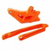 Ловушка+слайдер цепи Polisport Kit Chain Guide+Chain Slider+Sliding Piece SX(11) Orange