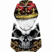 Наклейка на бак Sportech Skull King