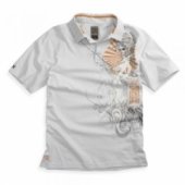 Рубашка FOX Inked s/s Polo Light Grey XL