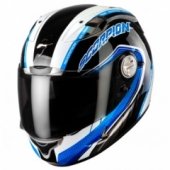 Мотошлем Scorpion Exo-1000 Air Pipelinet Type E11 Black-Blue L