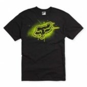 Футболка FOX Blamo s/s Tee Black-Green L