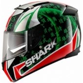 Мотошлем Shark Speed-R MXV Sykes Black-Red-Green M