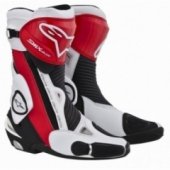 Мотоботы Alpinestars S-MX PLUS Black-Red-White 41