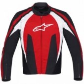 Мотокуртка Alpinestars T-STUNT AIR 30 - Black-Red-White XL