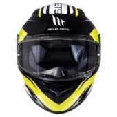 Мотошлем MT Mugello Maker Black-Fluo Yellow XS