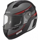 Мотошлем Schuberth SR2 Lightning Grey-Black-Red M (56-57)