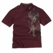 Рубашка FOX Inked s/s Polo Pomegranate M