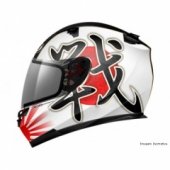 Мотошлем MT Thunder Lightning Battle White-Black-Red L