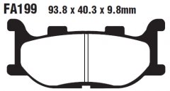 EBC FA199V - комплект дисковых тормозных колодок для мотоцикла