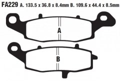 Тормозные колодки EBC FA229HH