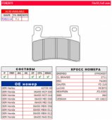 Колодки тормозные дисковые FERODO FDB2079P