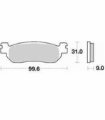 Колодки тормозные Braking BR 822SM1