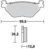 Колодки тормозные Braking BR 868SM1