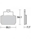 Колодки тормозные Braking BR 871SM1