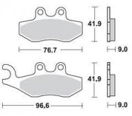 Колодки тормозные Braking BR 888SM1