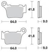 Колодки тормозные Braking BR 891CM44