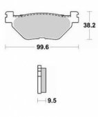 Колодки тормозные Braking BR 903SM1