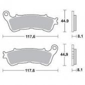 Колодки тормозные Braking BR 910CM55